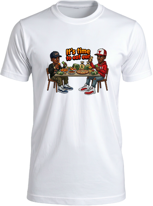 Time To Eat Eat Graphic Tee